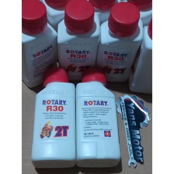 Jual ROTARY R30 2T 100MLOLI 2T R30 OLI SAMPING R30 ROTARI | Shopee ...