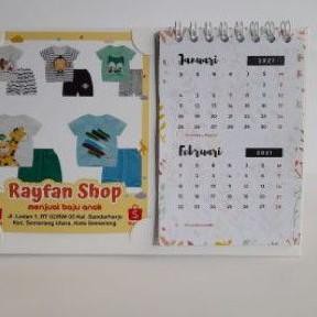Jual Diskon!! KODE-770 SEHARI JADI Kalender Duduk 2021 Custom Foto