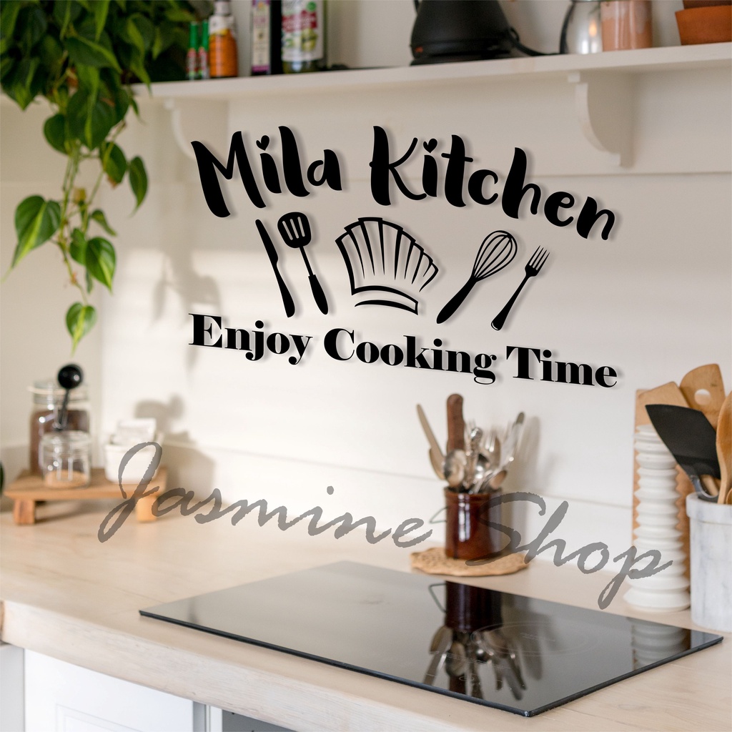 Jual STIKER DINDING KITCHEN DAPUR HIASAN DEKORASI DINDING BISA CUSTOM