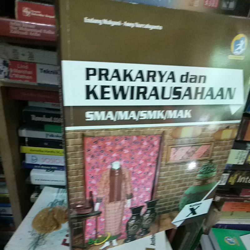 Jual BUKU PRAKARYA DAN KEWIRAUSAHAAN KELAS 10/X/1 SMA/MASIH BAILMU ...