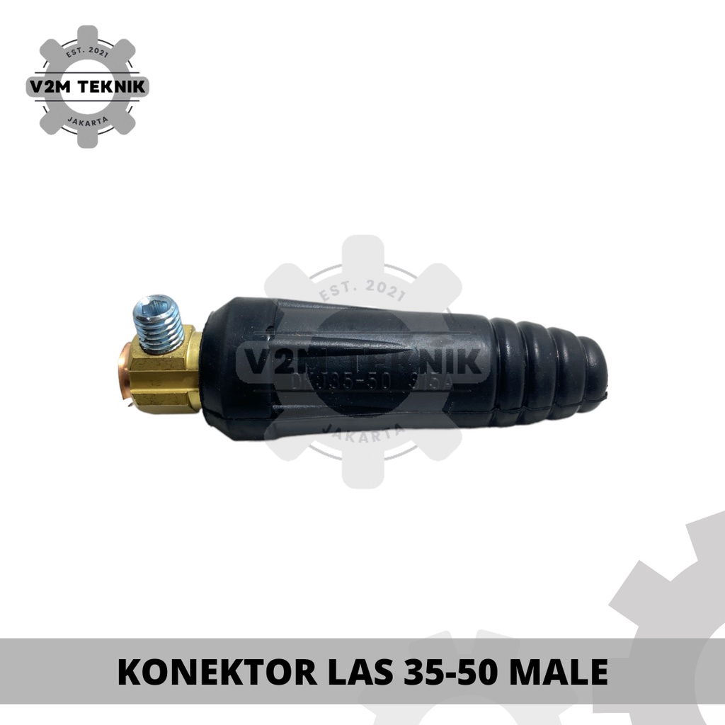 Jual Konektor Mesin Las Mm Male Connector Las Socket