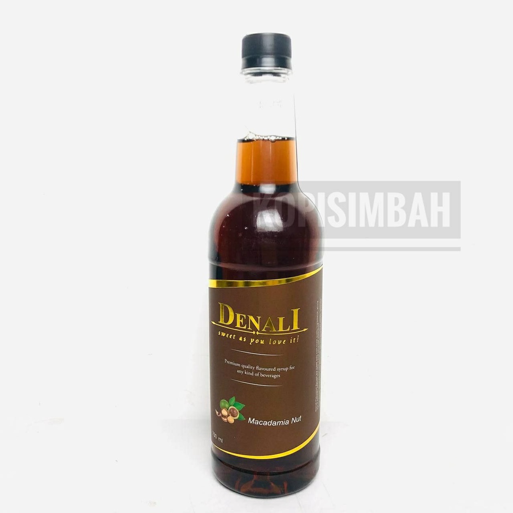 Jual Syrup Denali Rasa Macadamia Nut Ml Premium Sirup Flavoured Minuman Bartender Kopi