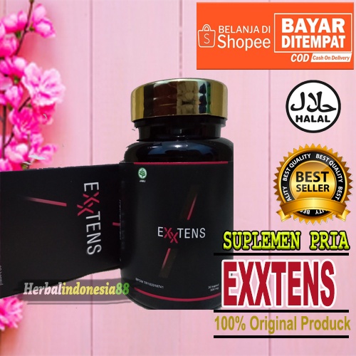 Jual 100 Asli Cod Exxtens Herbal Asli Obat Vitalitas Pria 100