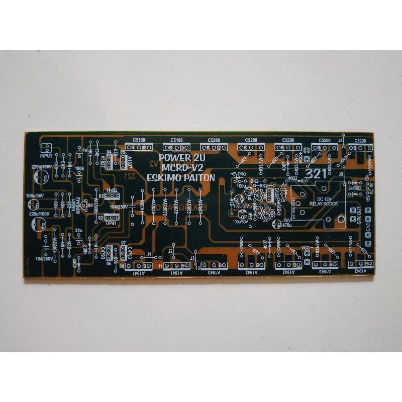 Jual Pcb Power Amplifier Mcrd V Pcb Mcrd V U Shopee Indonesia