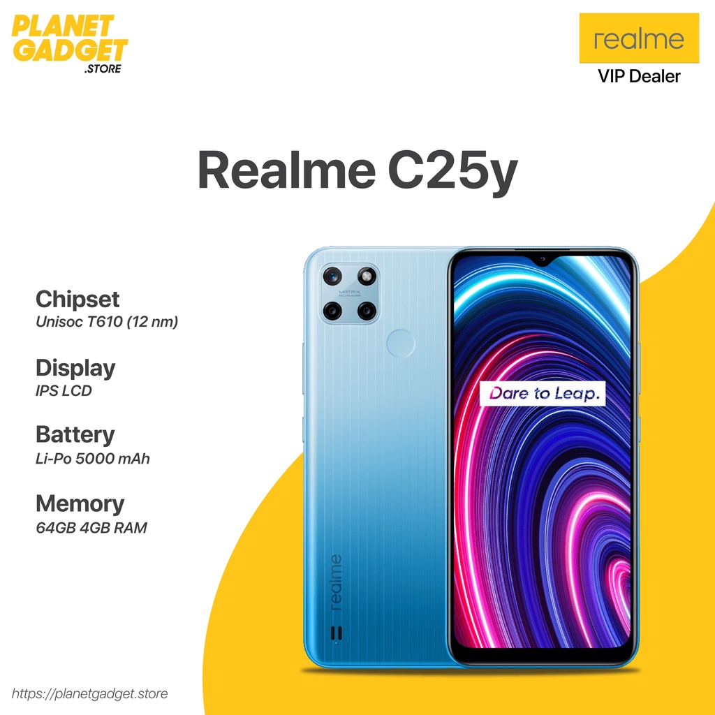 Jual REALME C25Y 4/64GB [GARANSI RESMI REALME] | Shopee Indonesia