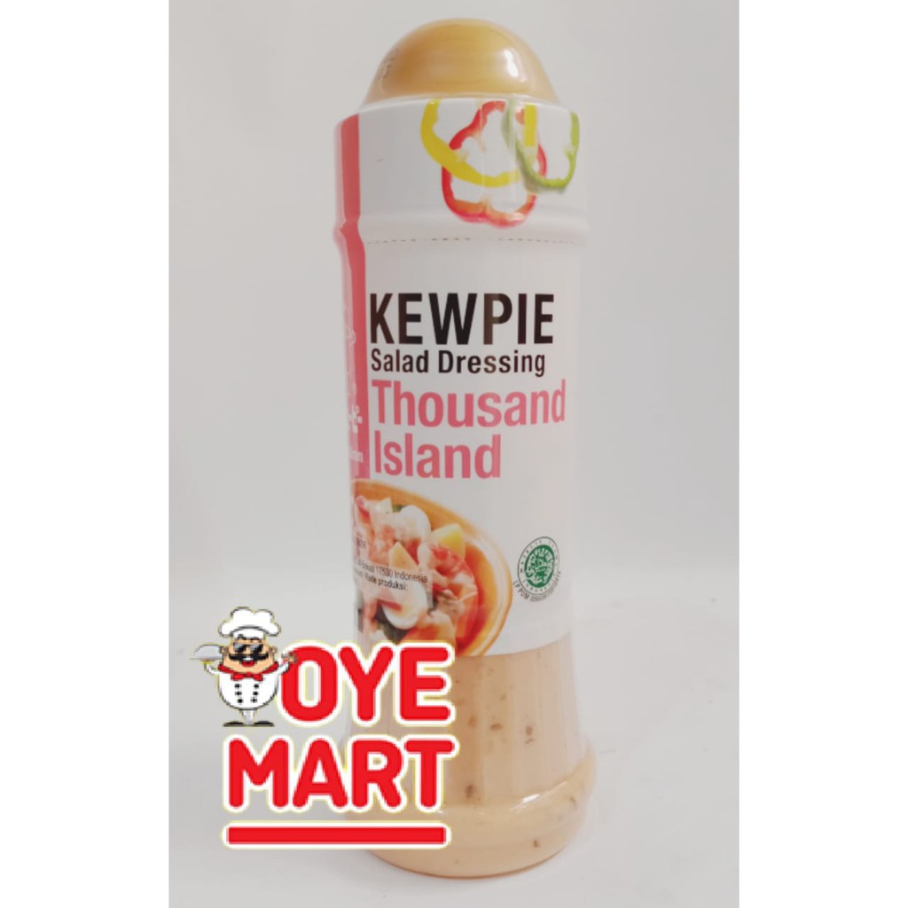 Jual KEWPIE THOUSAND ISLAND 200ML / SAUS SIRAM / SALAD DRESSING