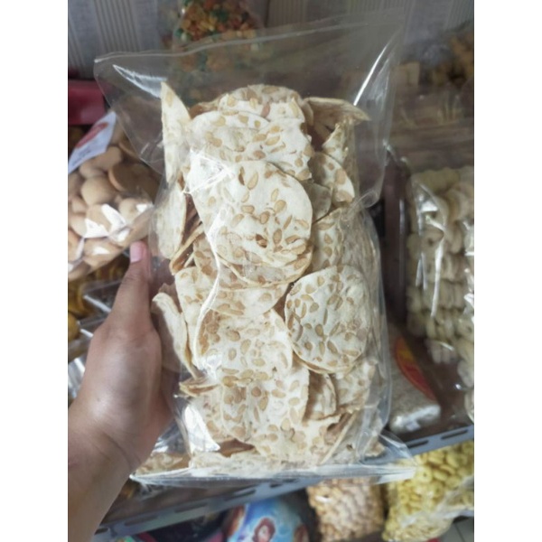 Jual Snack Kiloan Kripik Keripik Tempe Sagu Tempe Oven Repack 250