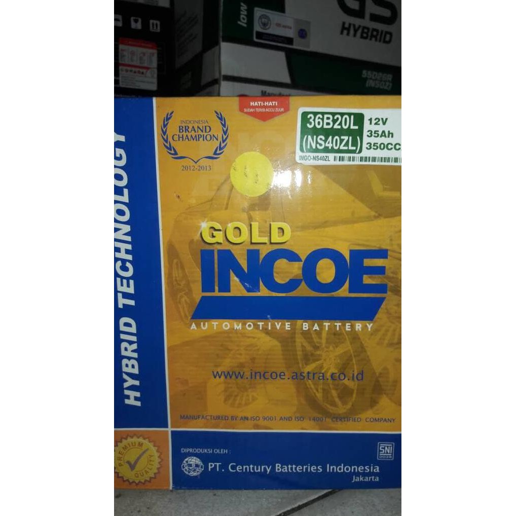 Jual Aki mobil Nissan Grand Livina Incoe NS40ZL aki basah | Shopee
