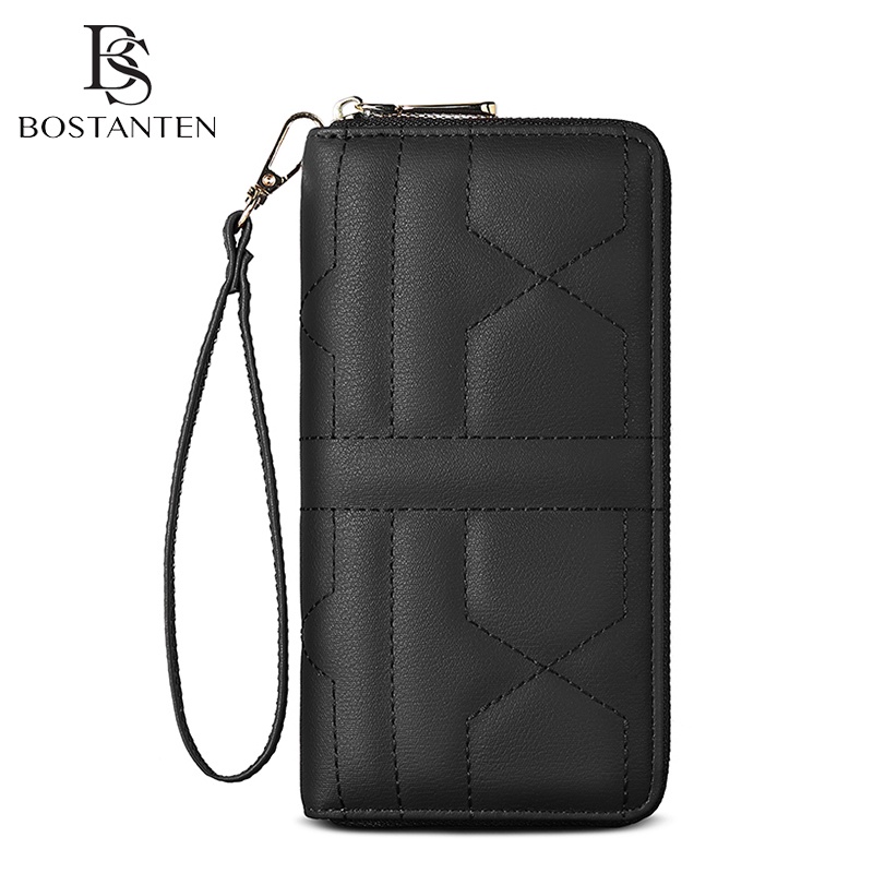 Jual Bostanten Dompet Panjang Wanita Dompet Zip Multi-kartu Kapasitas ...