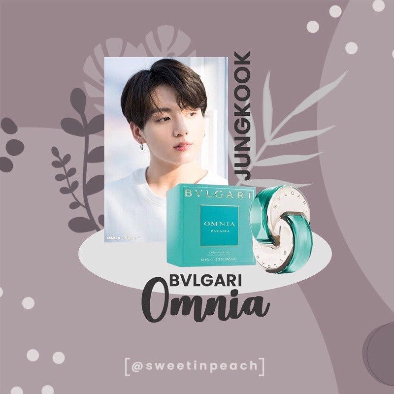 Jungkook hotsell perfume bvlgari