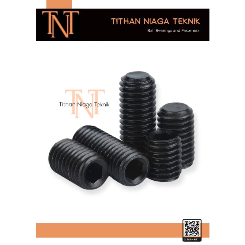 Jual M X Drat Baut L Tanam Baja Hitam M X Mm Atau Cm Shopee Indonesia