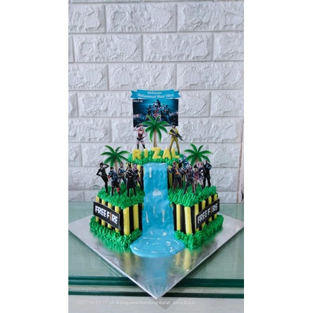 Jual Free fire/tart khitan/kue ulang tahun Shopee Indonesia