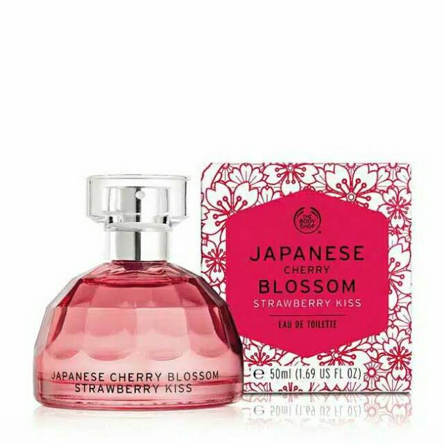 Jual BODY SHOP JAPANESE CHERRY BLOSSOM STRAWBERRY KISS Shopee Indonesia