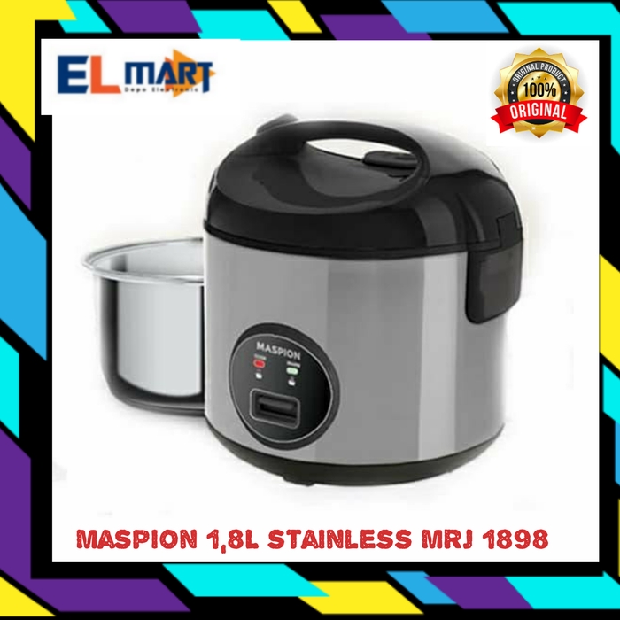 Maspion rice cooker stainless sale