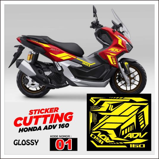 Jual striping sticker cutting honda adv 160 ALL HONDA ADV 160 Kode A ...