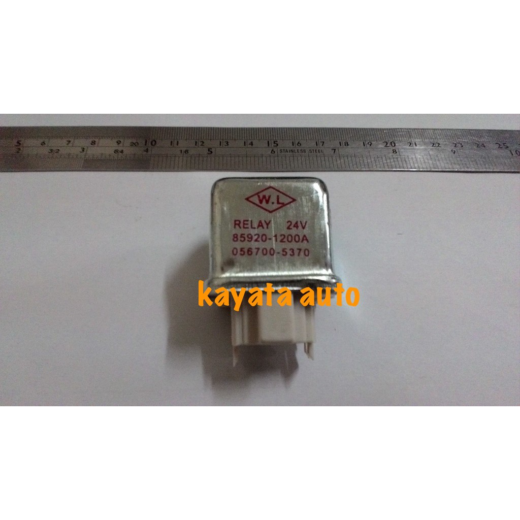 Jual Relay Lampu Truk Hino Ranger H07C Shopee Indonesia