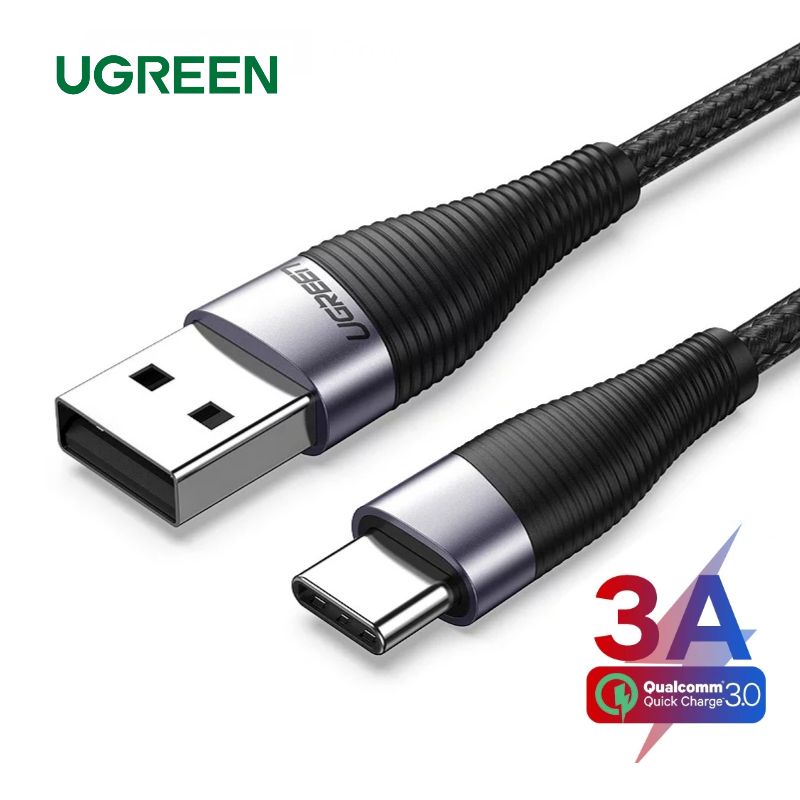 Jual Ugreen Kabel Data Charger USB Type C Fast Charging 3A Extended SR ...