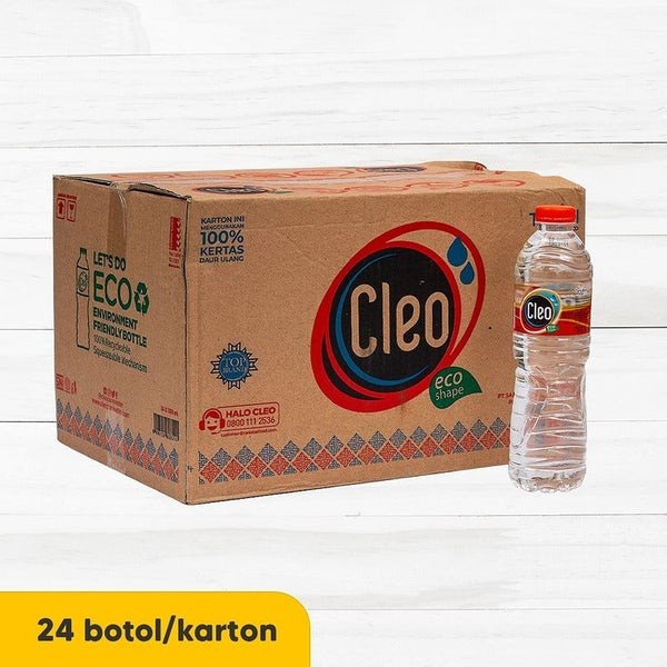 Jual Cleo Ecoshape Air Mineral 330ml X 24 Botol 1 Box Shopee Indonesia 2469