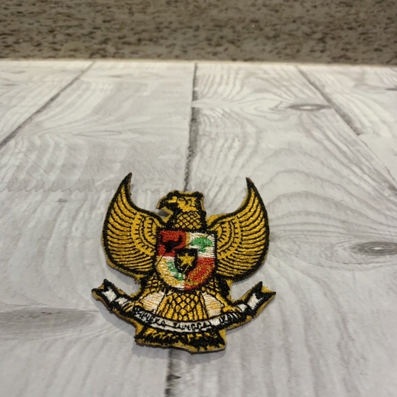 Jual LOGO EMBLEM PATCH ATRIBUT BEDGE LOGO GARUDA | Shopee Indonesia