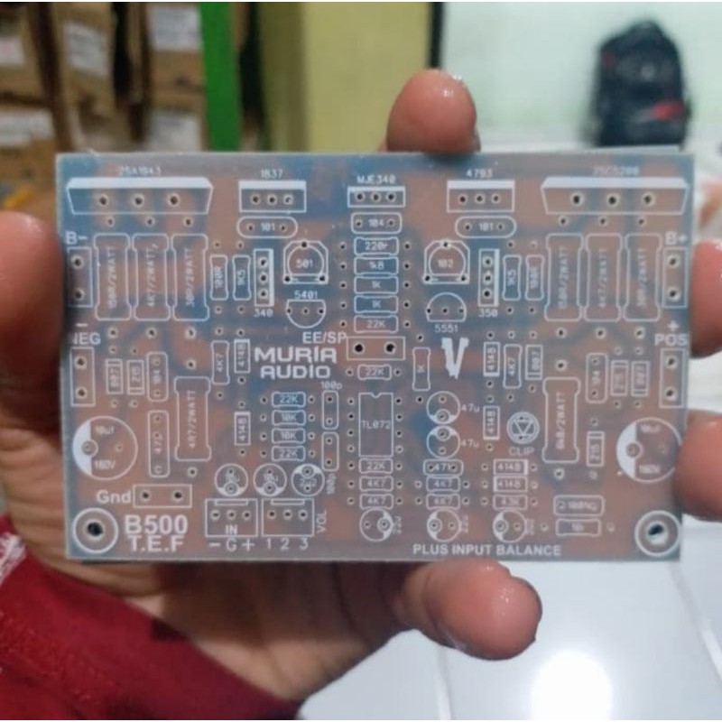 Jual PCB APEX B500TEF / PCB kit driver apex b500 TEF class AB | Shopee