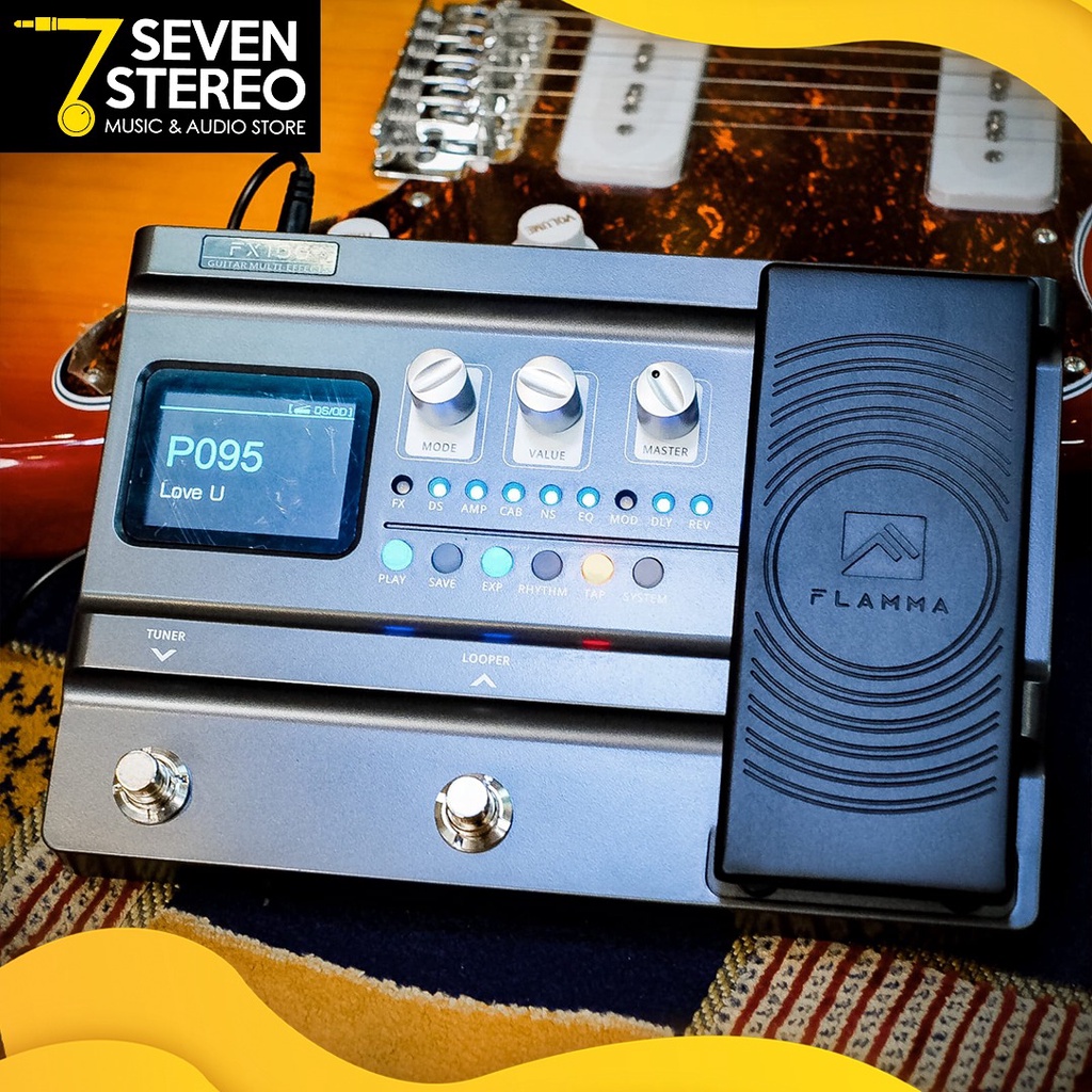 Jual FLAMMA FX100 Portable Multi Effects Digital Shopee Indonesia