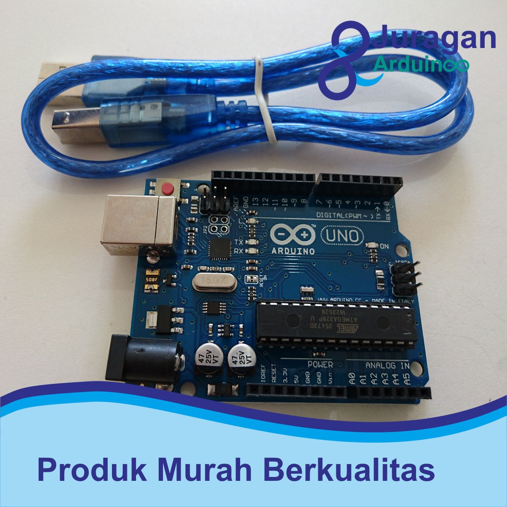 Jual Uno R3 Clone with Cable Arduino Uno Compatible Murah | Shopee ...