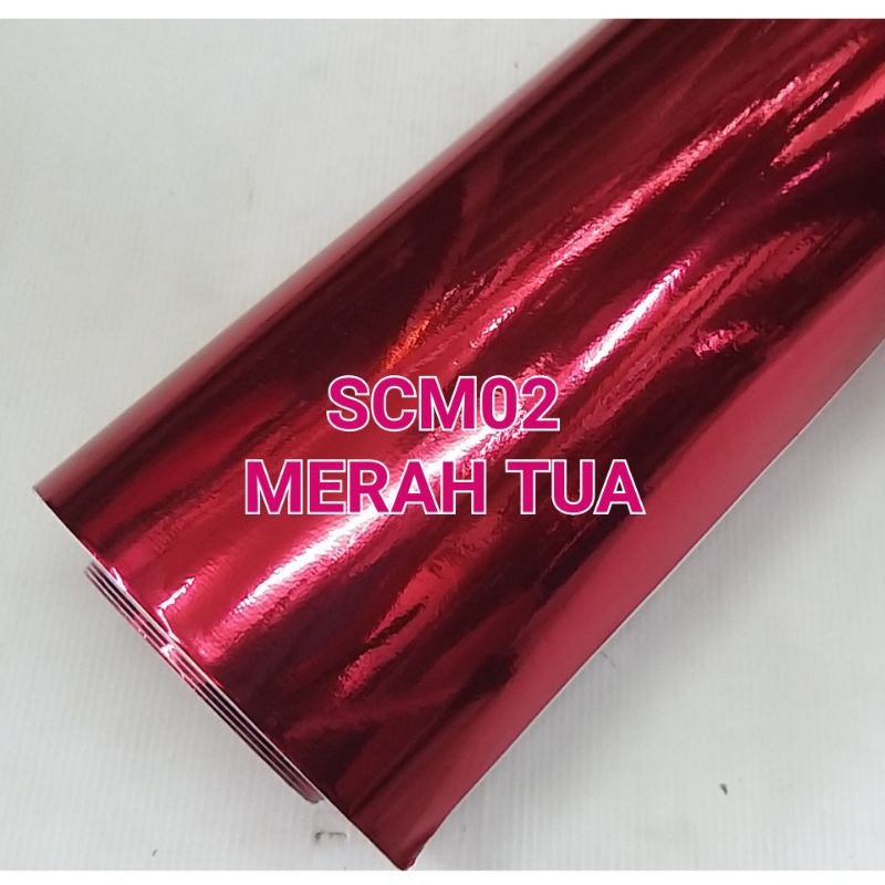 Jual Stiker Krom Sticker Skotlet Chrome Stiker Nekel Lentur Motor ...