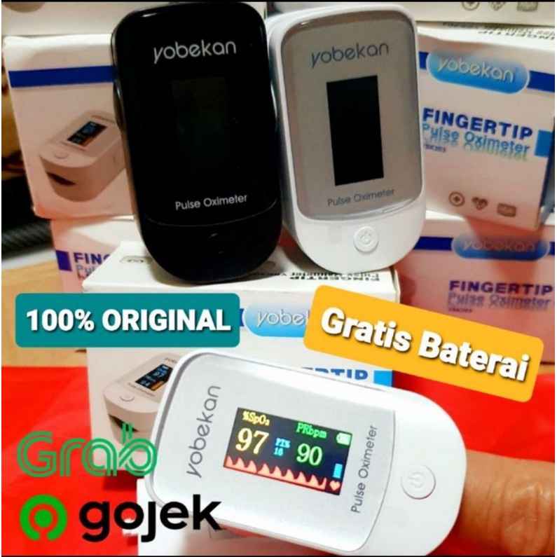 Jual Oxymeter Yobekan Fingertip Pulse Oximeter - Oxymeter LK87 LK88 ...