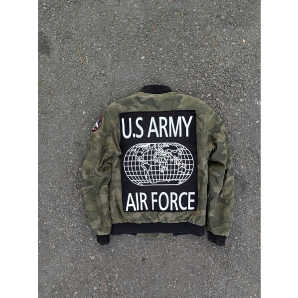 Jaket bomber outlet us army