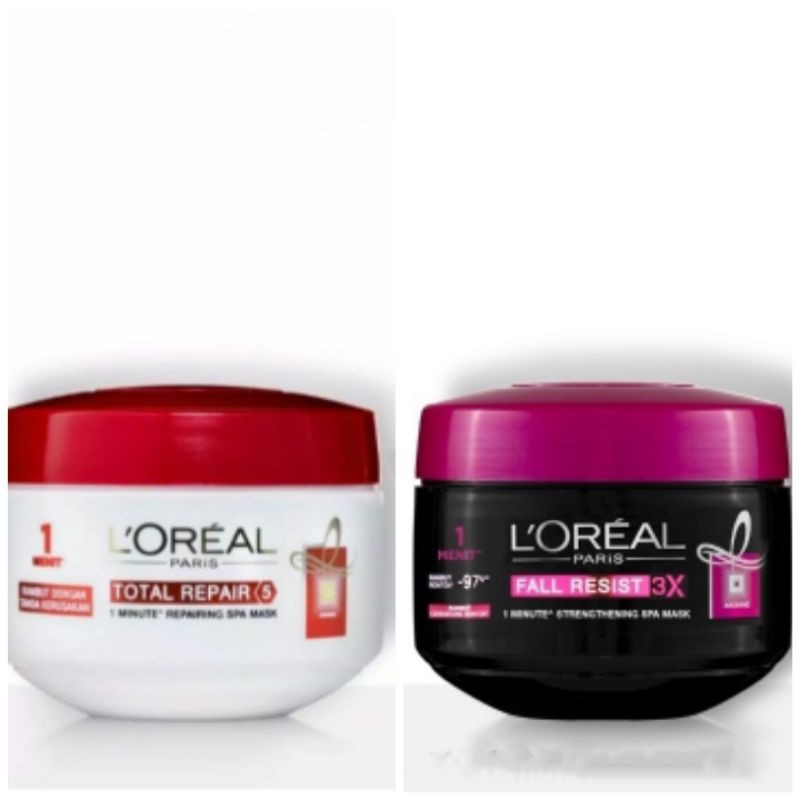 Jual Loreal Hair Mask 200 ml Shopee Indonesia