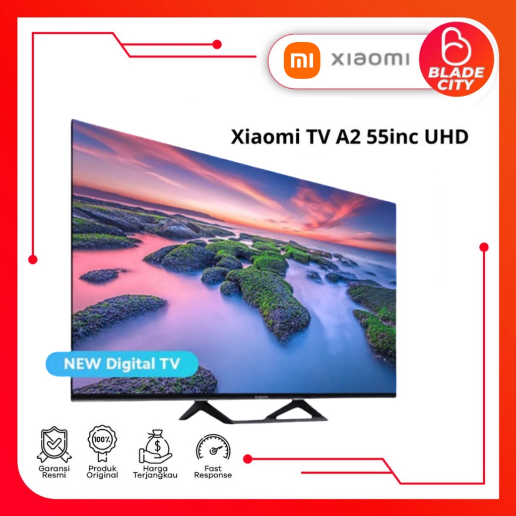 Jual Xiaomi TV A2 55" Inch 4K Ultra HD Dolby Vision HDR 10 Android ...