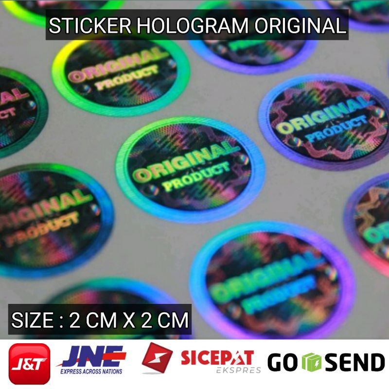 Jual Stiker Hologram Original 3D 2 Cm | Shopee Indonesia