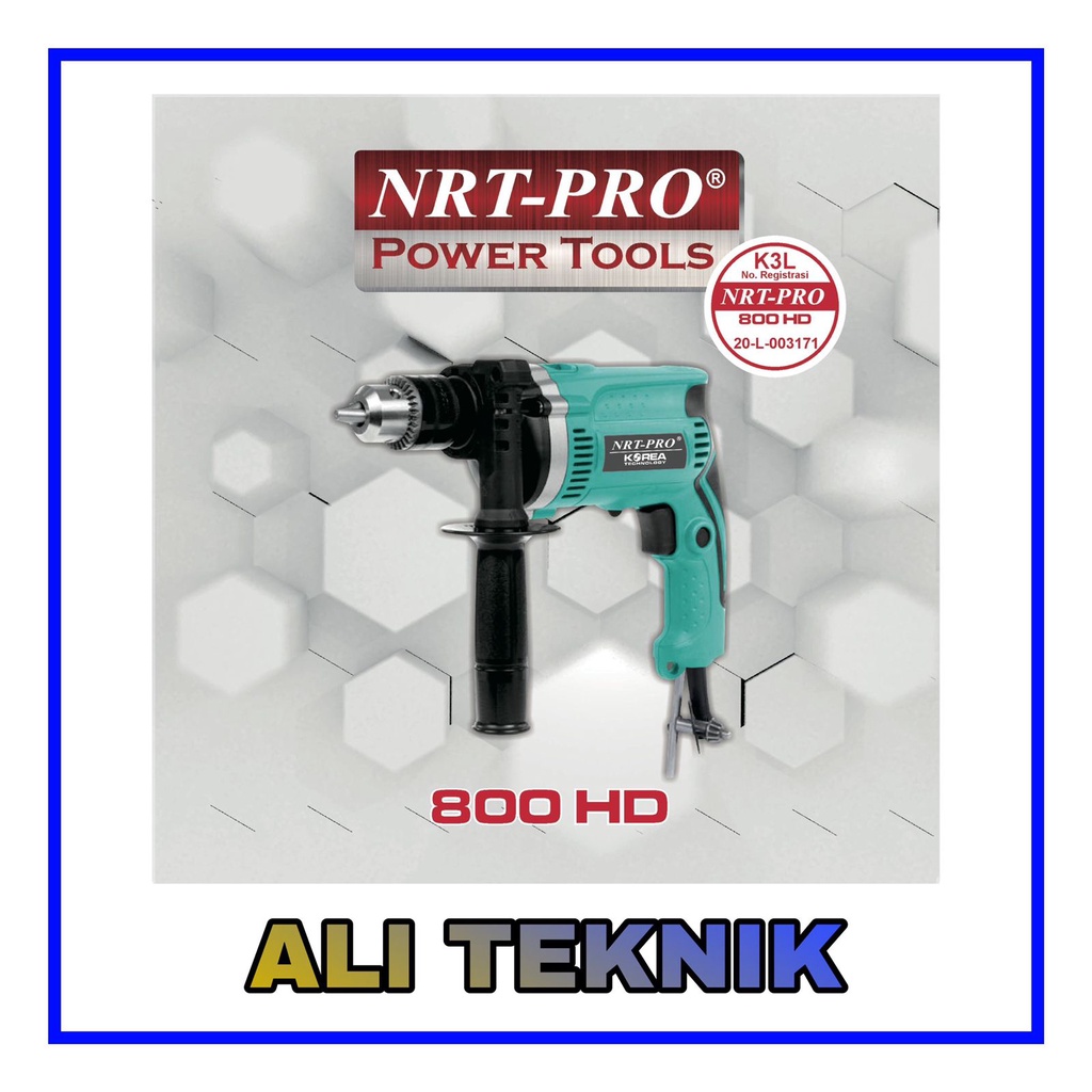 Jual Nrt Pro Hd Mesin Bor Beton Besi Mm Impact Drill Shopee