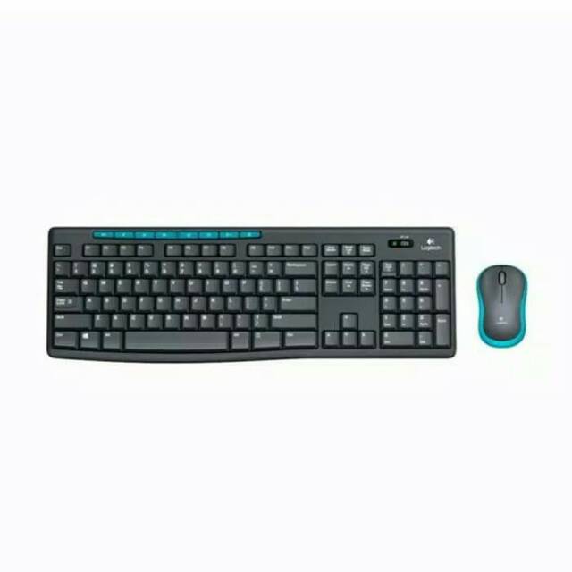 Jual logitech mk275 mk 275 wireless set combo keyboard mouse nano ...