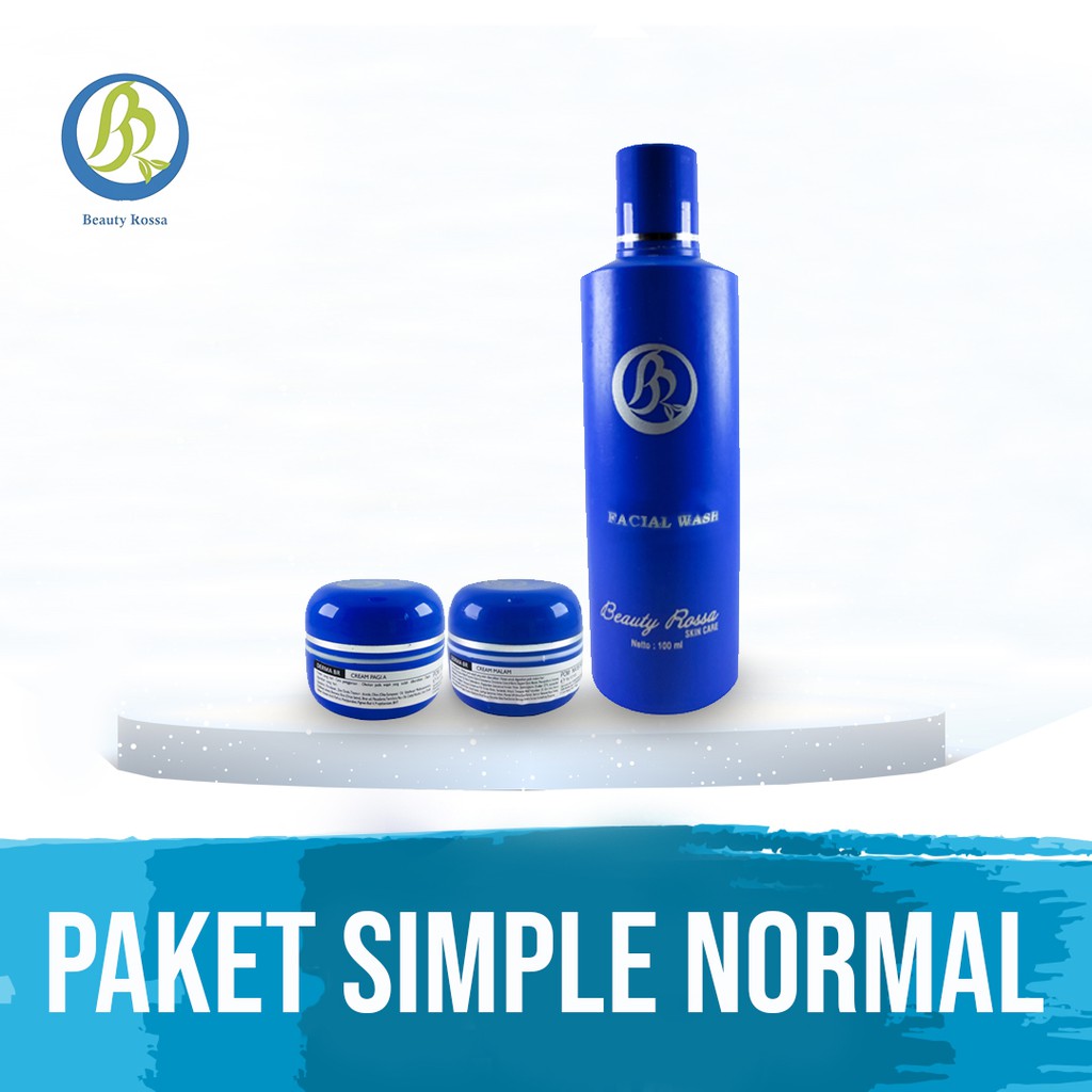 Jual Paket Simple Normal Beauty Rossa | Shopee Indonesia