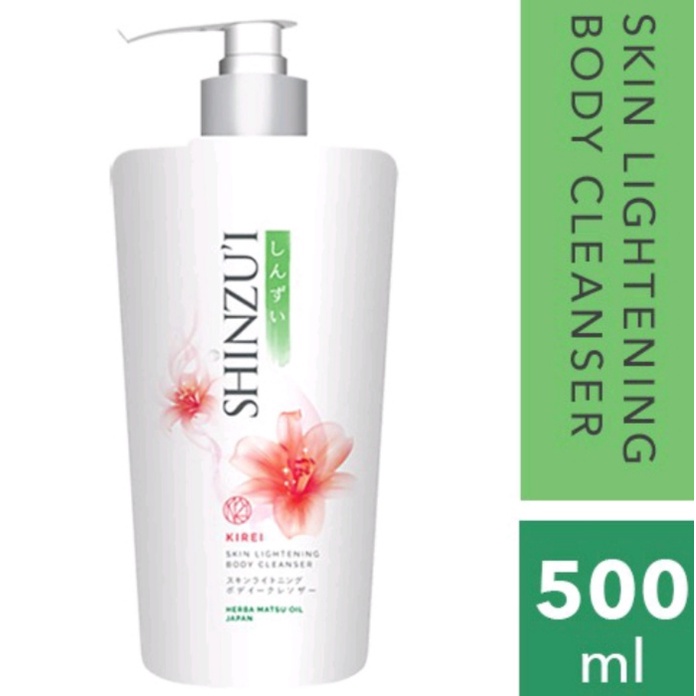 Jual SHINZUI KIREI SKIN LIGHTENING BODY CLEANSER PUMP 500ML Shopee Indonesia