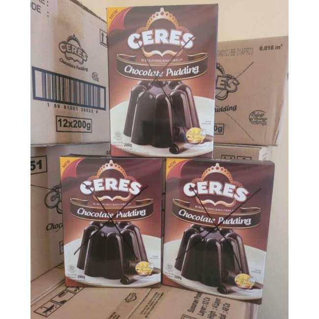 Jual ceres puding chocolate box 200gr | Shopee Indonesia