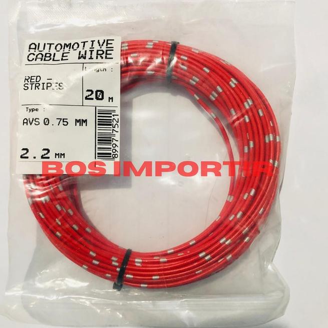 Jual Kabel Roll Kabel Bintik Serabut Kabel Otomotif Mobil Motor 0 75 Mm