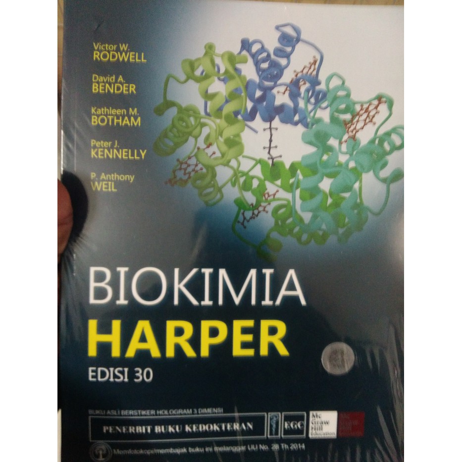 Jual Biokimia Harper Edisi 30 Full Colour ORIGINAL | Shopee Indonesia