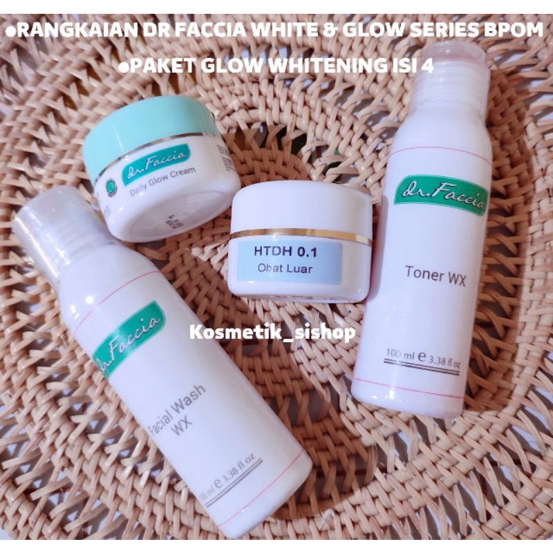 Jual DR FACCIA - PAKET WHITENING &amp; GLOWING - SKINCARE WHITE AND GLOW ...