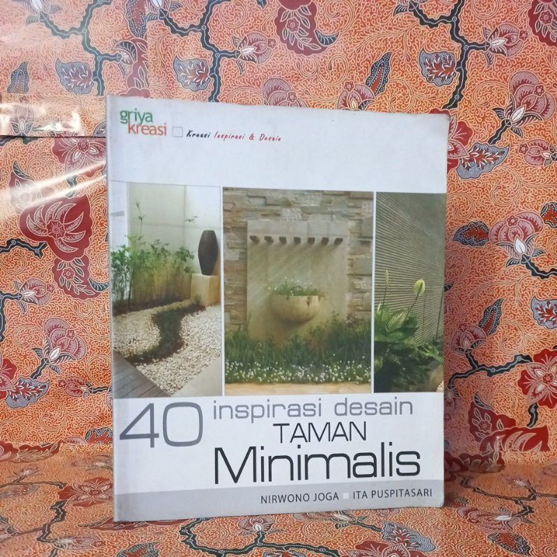 Jual Buku Arsitek - 40 Inspirasi desain Taman Minimalis | Shopee Indonesia