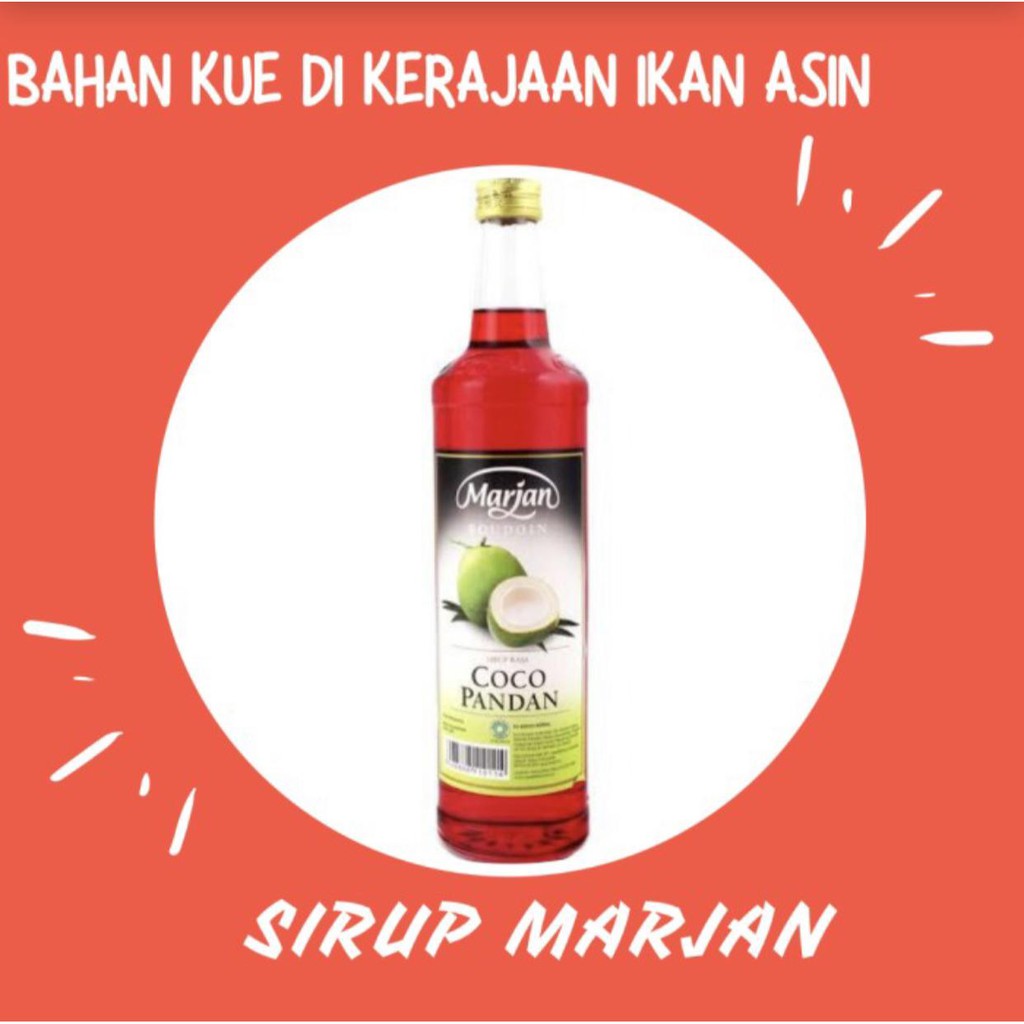 Jual SIRUP MARJAN RASA COCOPANDAN | Shopee Indonesia