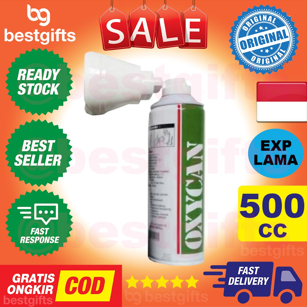 Jual OXYCAN PURE OXYGEN IN PRACTICAL CAN TABUNG OKSIGEN BOTOL KALENG ...