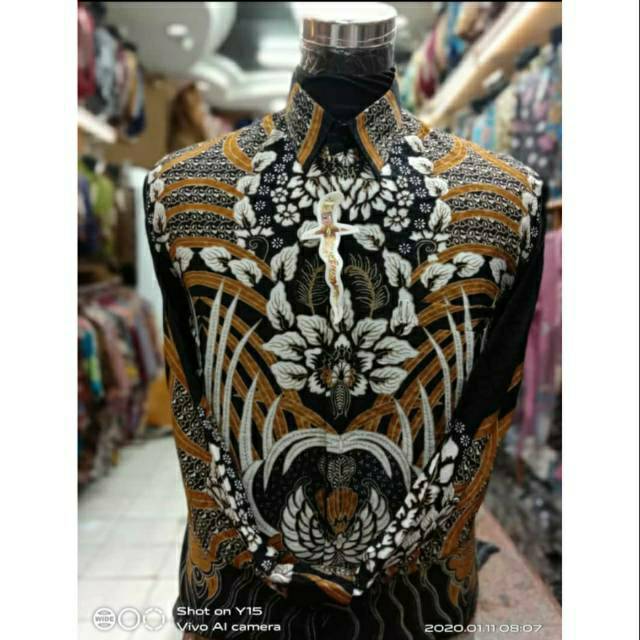 Jual New Kemeja Batik Bahan Serat Jagung Motif Baru Shopee Indonesia