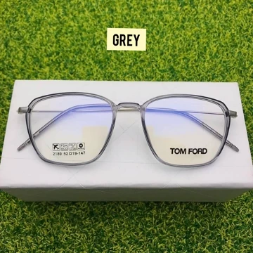 Kacamata Lensa Photocromic Blueray Antiradiasi Bahan Lentur Optik 2189 Korean