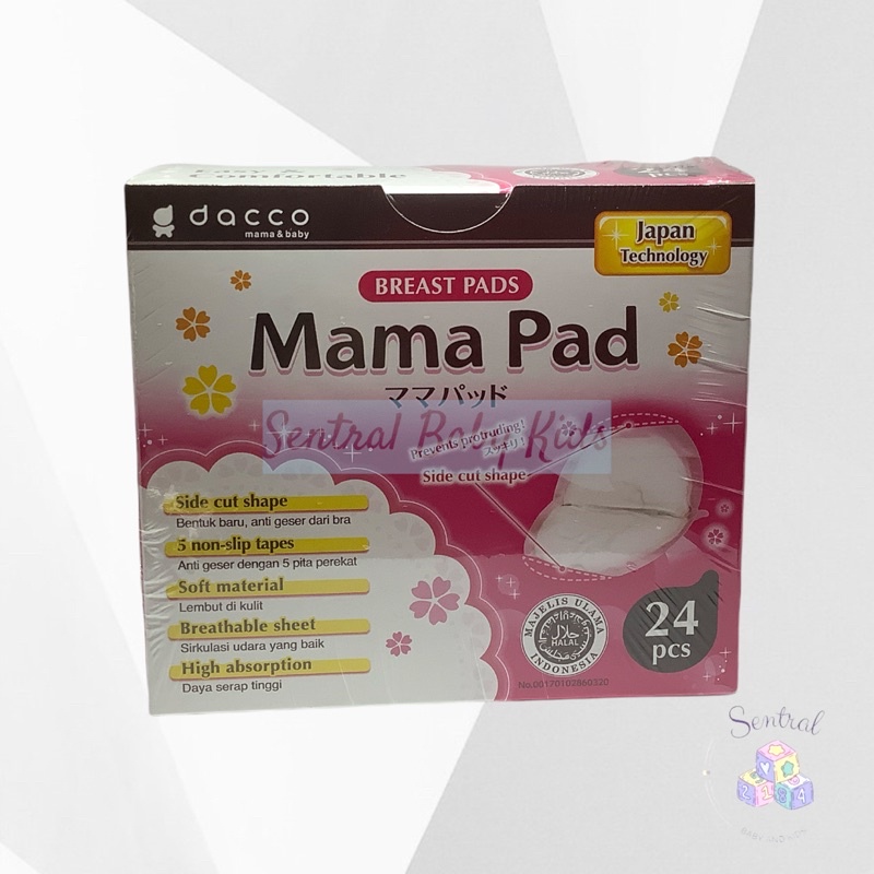 Jual Mama Pad Breast Pad Isi 24 pcs Breastpad Penyerap Asi | Shopee ...