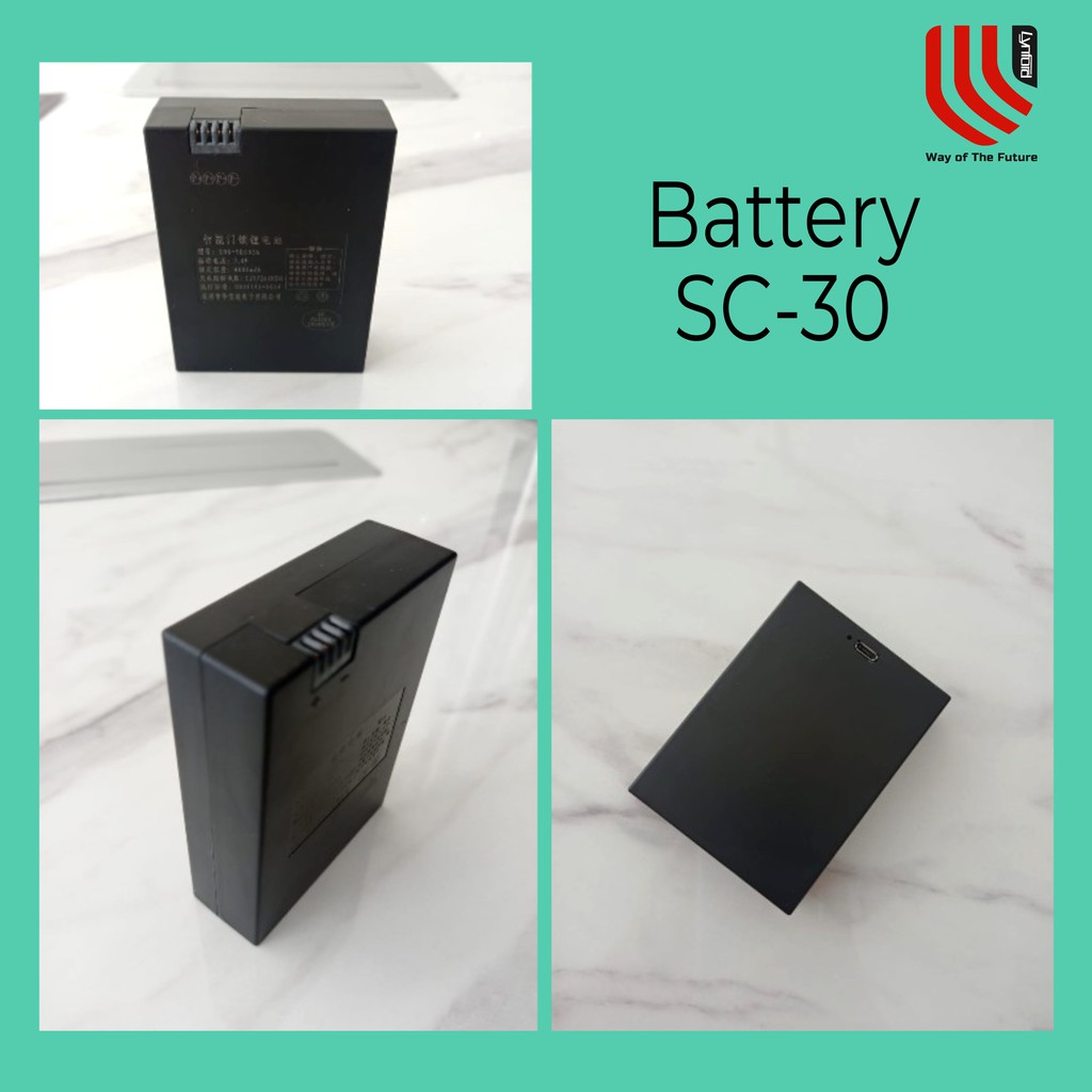 Jual BATTERY SMART LOCK TYPE LYNFORD Shopee Indonesia