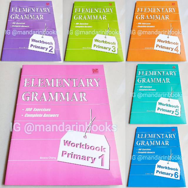 Jual Elementary Grammar 1 - 6 for Primary Student (Pilihan Per Buku ...