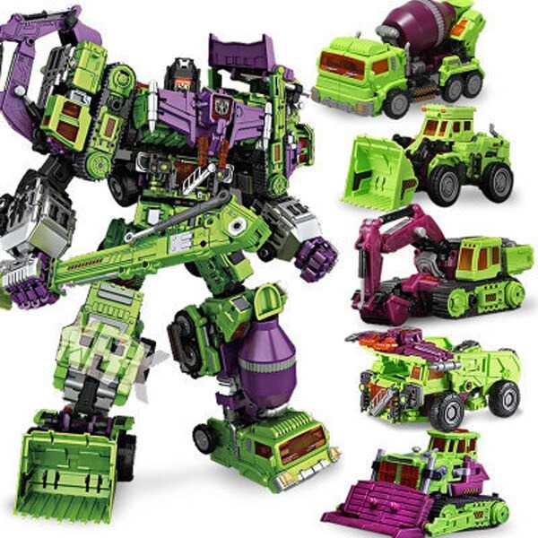 Jual NBK Mainan Rakit Robot Devastator Transformer 6 in 1 - 3349 ...