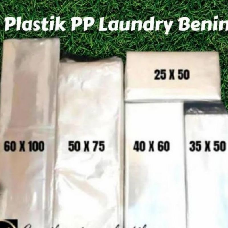 Jual Kantong Plastik Pp Bening Plastik Loundry Plastik Bening Uk